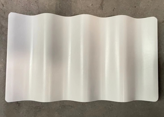 Color Stable PVC UPVC Plastic Roofing Sheet 0.8mm For Industry Hospital