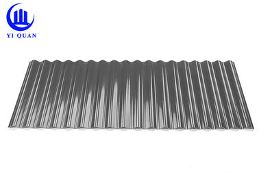 Corrosion Resistant Plastic Roof Tiles Corrugated Sheets Flame Retardant Long Length