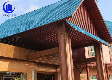 Lightweight  Spanish ASA Synthetic Resin Roof Tile Prefabricated Houses Excellent decay resistance
