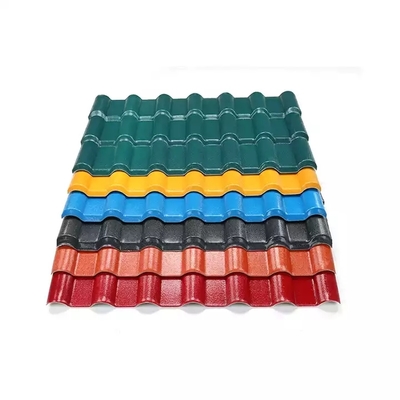 ASA Synthetic Spanish Roof Tile 2.3-3.0mm UV-Resistant