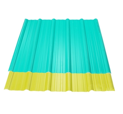 1.5mm PVC Roof Tiles Waterproof 1130mm Width Custom Length