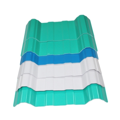 1130mm PVC Roof Tile 0.8-3.0mm Thickness Fireproof Waterproof