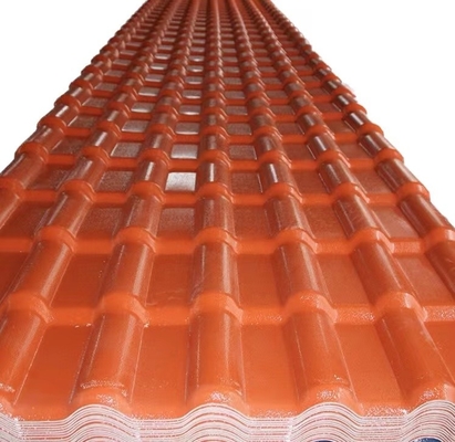 160mm Wave Asa Synthetic Resin Roof Tile Weather Resistance Spanish Roof Sheets