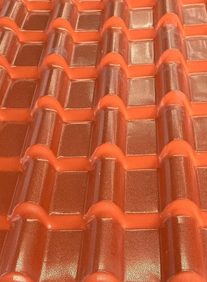 160mm Wave Asa Synthetic Resin Roof Tile Weather Resistance Spanish Roof Sheets