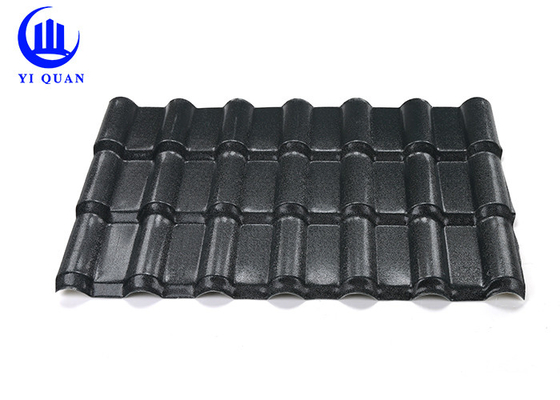 Waterproof Multi Colors ASA Synthetic Resin Roof Tile For Warehouse Bus Station