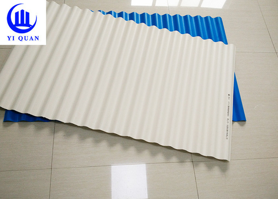 Electrical Insulation Corrugated PVC Plastic Roof Tiles For Veranda Villa Factory