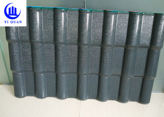 Sound Heat Insulation PVC ASA Resin Roof Tile 1050mm For Residential Traditional Building