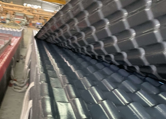 2.5mm Thickness 219mm Pitch Synthetic Resin Roof Tile ASA Surface