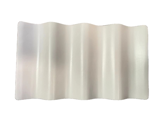 PVC Roof Tiles 1.5mm Thickness Wave Design for Villa Factory Roofing