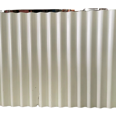 PVC Roof Tiles 1.5mm Thickness Wave Design for Villa Factory Roofing