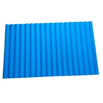 PVC Plastic Roof Tile 1.8mm-3.0mm Thickness 1050mm Width