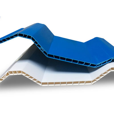 10mm Twin Wall PVC Roof Sheet 930mm Width for Warehouse Factory