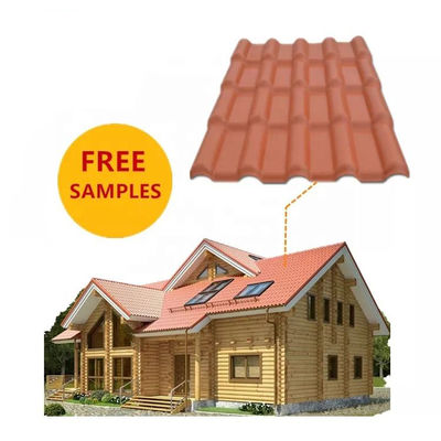 ASA Synthetic Resin Roof Tile 2.5mm Thickness B1 Fire Rating