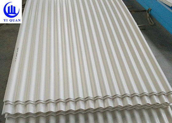 2.0mm PVC Roofing Sheet 1130mm Width Fireproof Waterproof