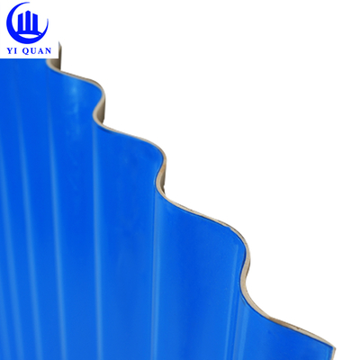 PVC Roof Tiles 0.8-3.0mm Thickness Waterproof Fireproof for Industrial Buildings