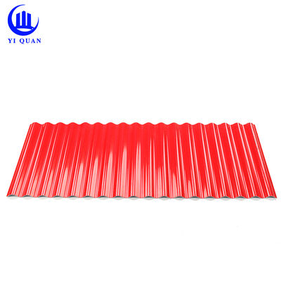 UPVC Roof Tiles 1.5mm-2.8mm Thickness 1130mm Width SGS Certified