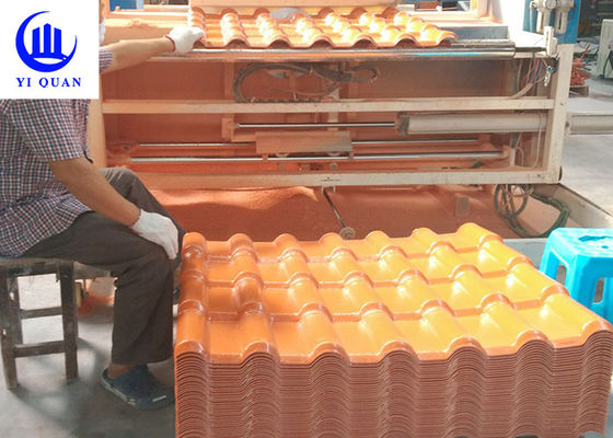ASA Synthetic Resin Roof Tile 2.5mm Thickness 1050mm Width Windproof