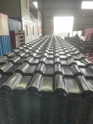 ASA Synthetic Resin Roof Tile 2.5mm Thickness 1050mm Width Windproof