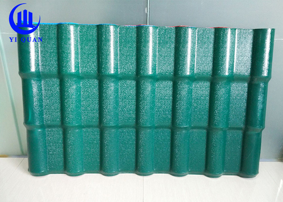 2.5mm ASA Spanish Bamboo Wave Resin Roof Sheet 1050mm Width