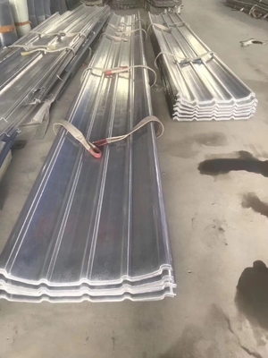Multi Color FRP Transparent Roof Sheet Fiberglass Translucent Roof Tile