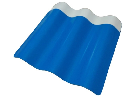 بلاط السقف المموج PVC UPVC العازل للطقس لمظلات سوق المصنع في الشرفة