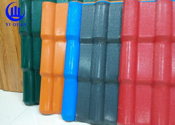 البلاستيك المموج ASA الاصطناعية الراتنج سقف بلاط العزل