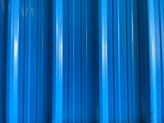 بلاط السقف العازل للحرارة على شكل موجة PVC APVC UPVC لمواقف السيارات
