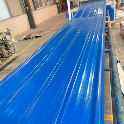 سهلة التركيب 930mm PVC سقف قرميد مقاومة الطقس صفائح السقف البلاستيكية البيئية