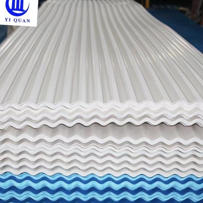 مكافحة التآكل PVC UPVC APVC بلاط السقف البلاستيكي 3.0 مم لمباني المنازل