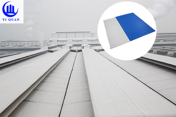 سهل التركيب السريع PVC UPVC بلاط السقف البلاستيكي لمستودع فيلا الكسوة الجدار