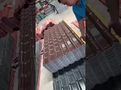 لوح السقف البني ASA PVC